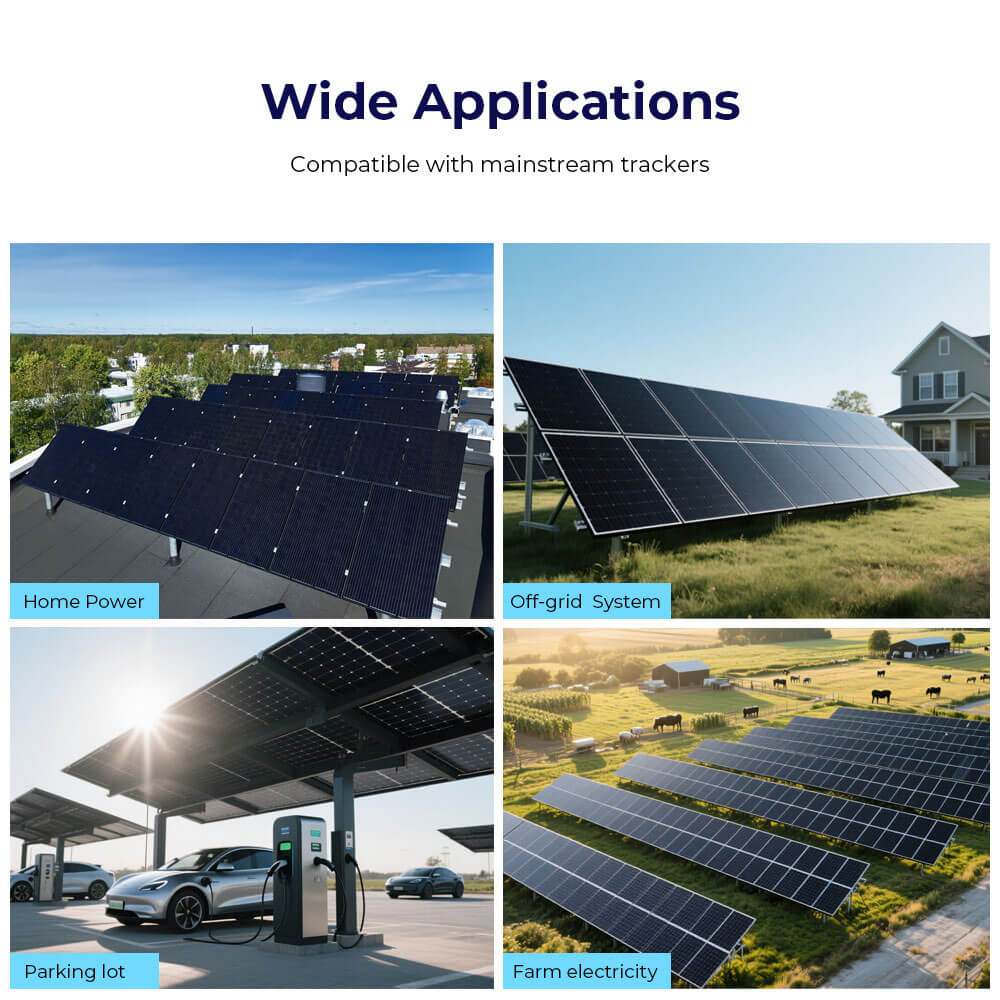 415W Bifacial PERC Solar Panel | SGP-415-BBS (31 PANELS) UL61730 CEC Listed