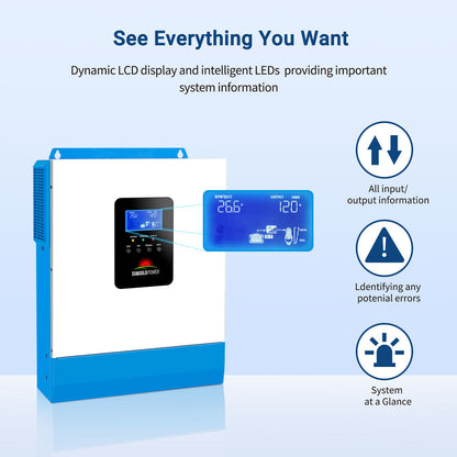 3000W 24V Solar Inverter Charger