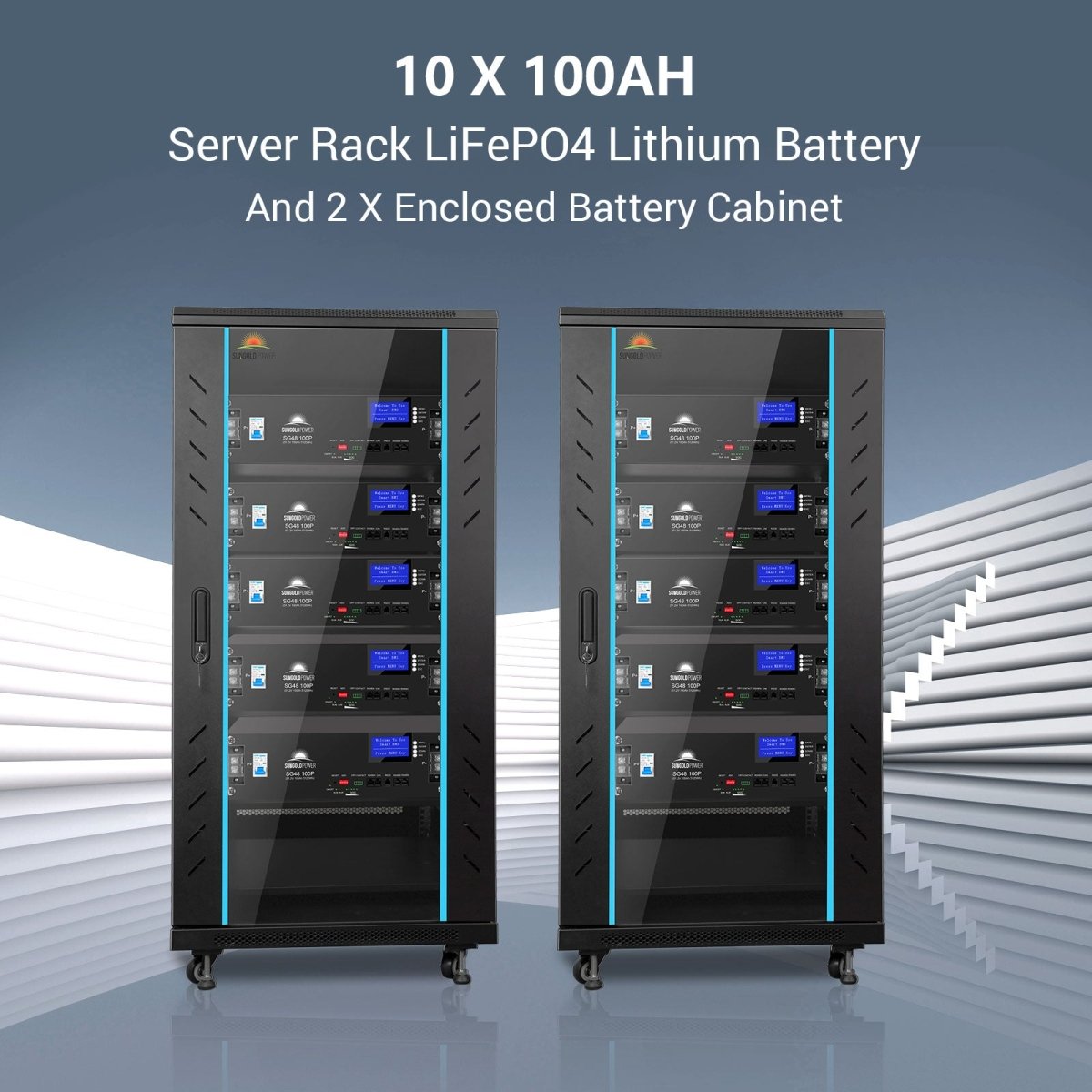 Hybrid Solar Kit 11.4KW 48V Split Phase 20.48KWH/51.2KWH Lithium Battery 450 Watt Solar Panel (Optional) SGH-11N2E/ SGH-11N5E