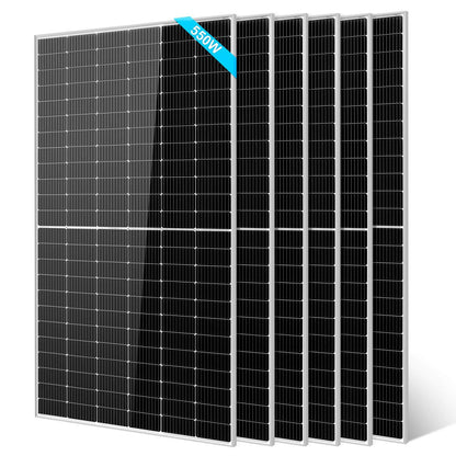 450/ 550 Watt Monocrystalline PERC Solar Panel UL 61730 CEC Listed