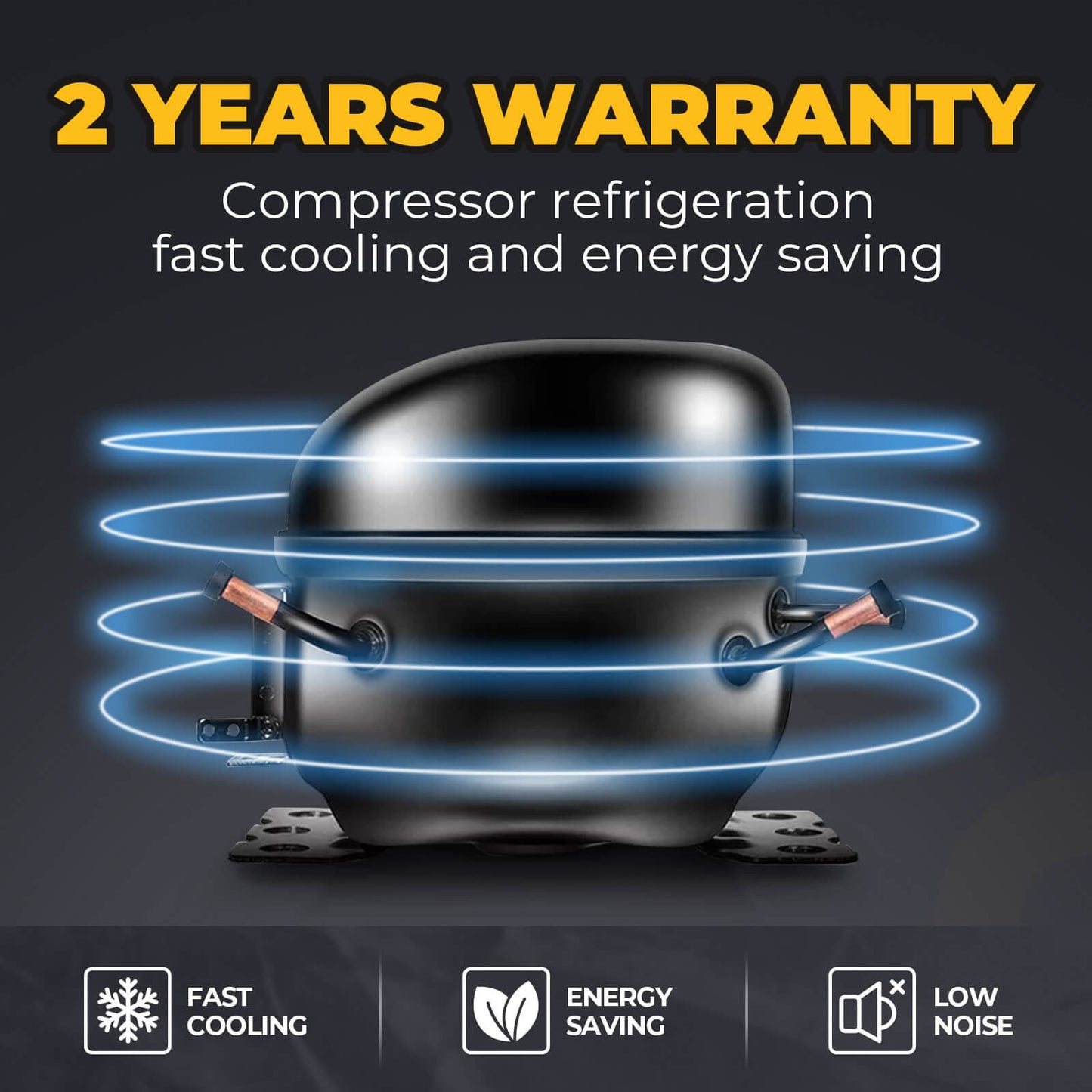 12V 30 Quart (28L) Portable Fridge & 30 Quart Insulated Protective Cover