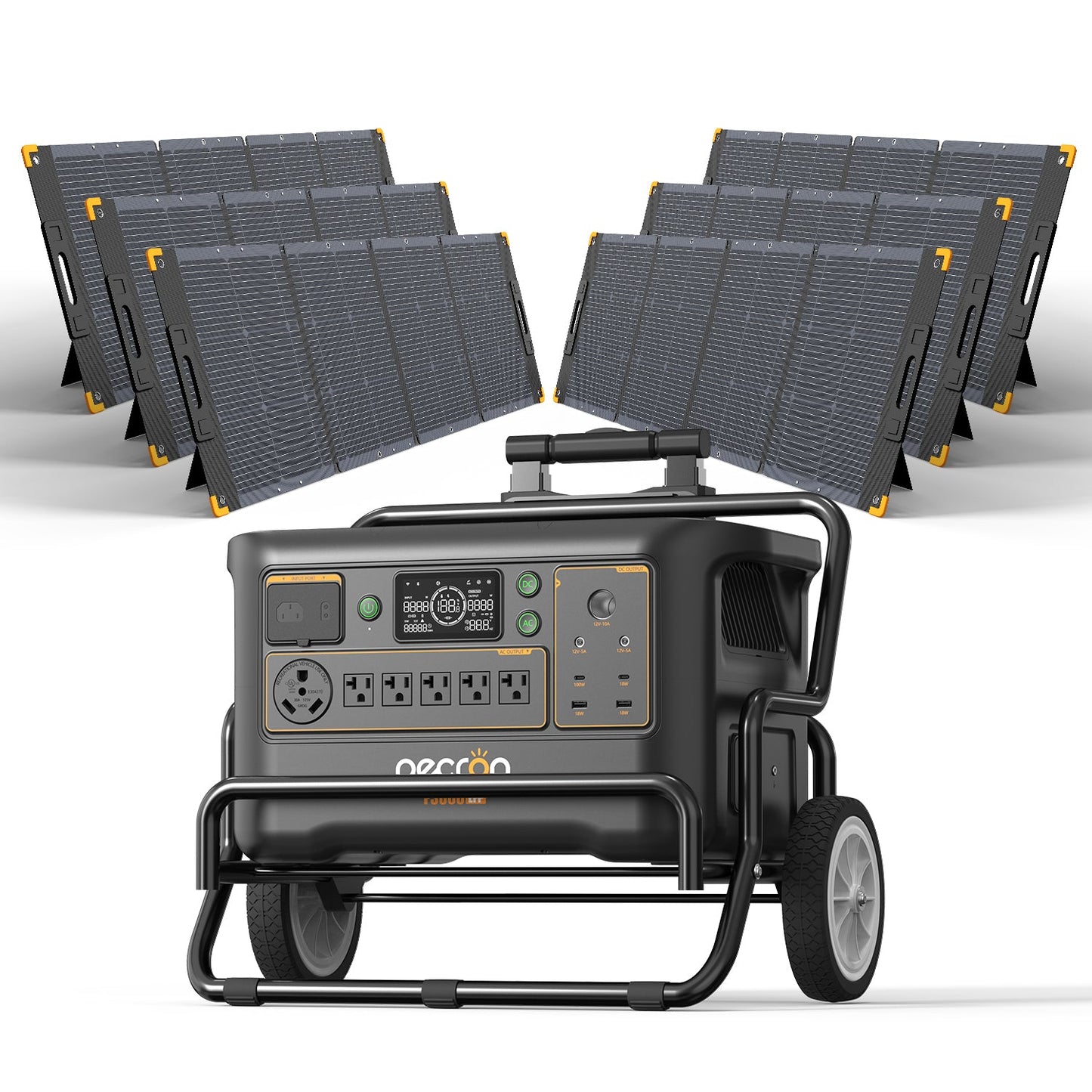 PECRON F3000LFP Portable Power Station 3600W 3072Wh