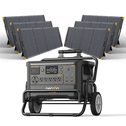 PECRON F3000LFP Portable Power Station 3600W 3072Wh
