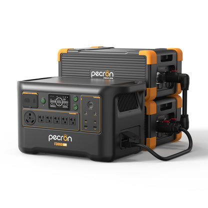 PECRON EP3000-48V Expansion Battery 3072Wh for E1500LFP/ E3600LFP/ E1000LFP/ E2400LFP/ F3000LFP