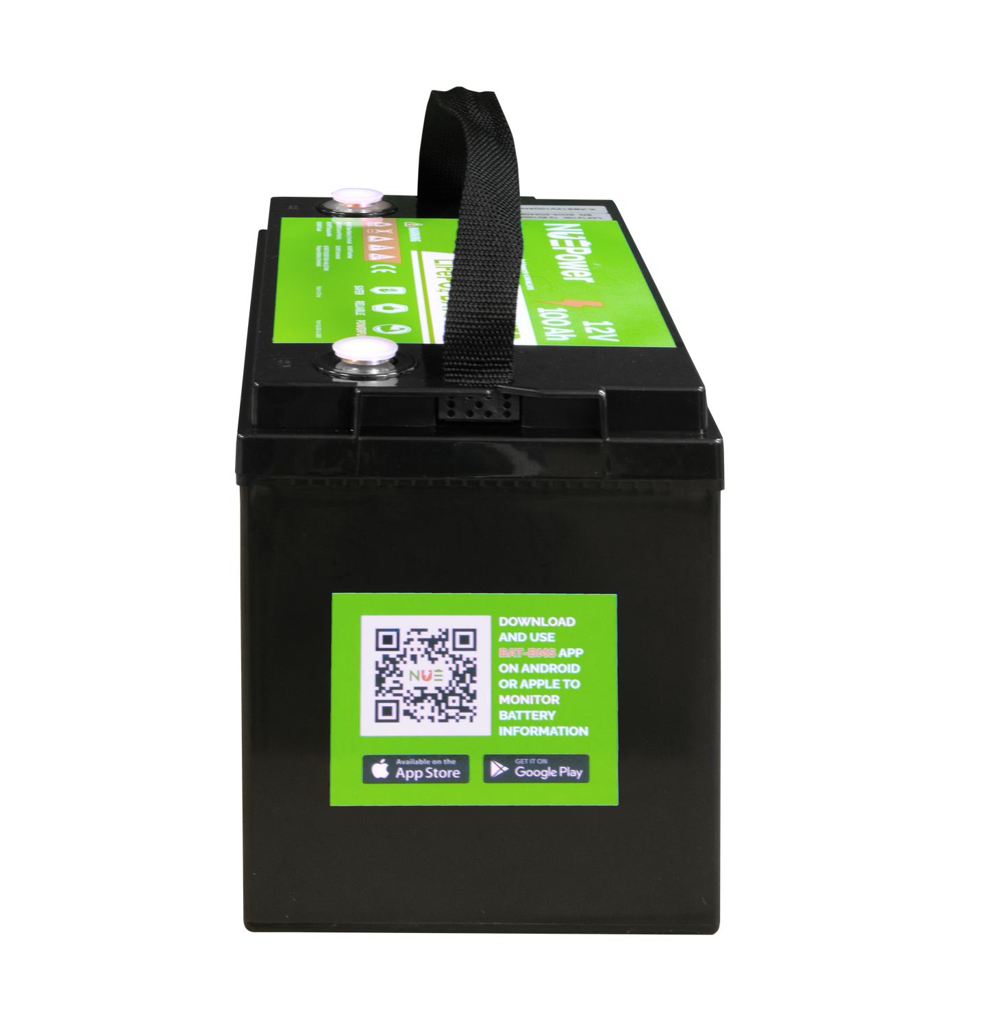 NUEPower 12V 100Ah UL Listed