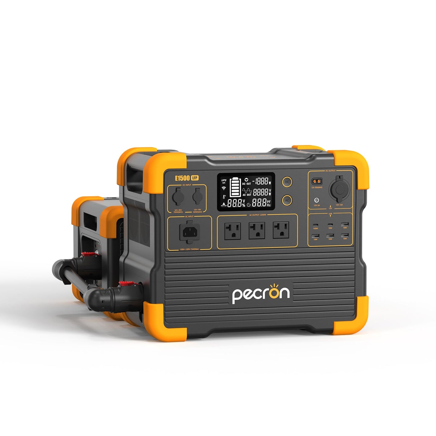 PECRON EP3000-48V Expansion Battery 3072Wh for E1500LFP/ E3600LFP/ E1000LFP/ E2400LFP/ F3000LFP