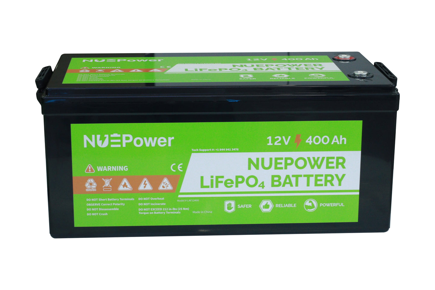 NUEPower 12V 400Ah Battery