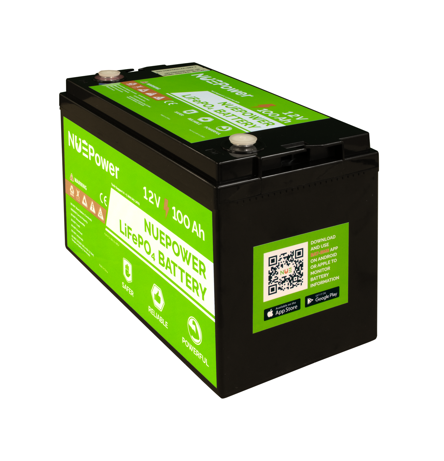 NUEPower 12V 100Ah UL Listed