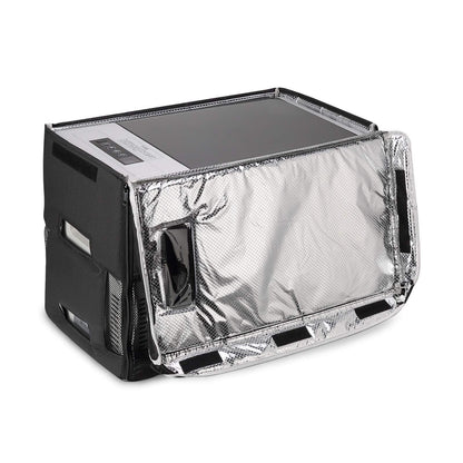12V 30 Quart (28L) Portable Fridge & 30 Quart Insulated Protective Cover