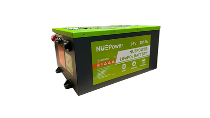 NUEPower 36V 105Ah Metal Case Battery and Charger Package