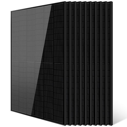 370W/ 415W/ 500W Mono Black PERC Solar Panel UL 61730 CEC Listed