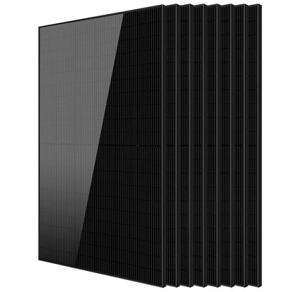 440W Mono Black N-Type Solar Panel UL61730 CEC Listed