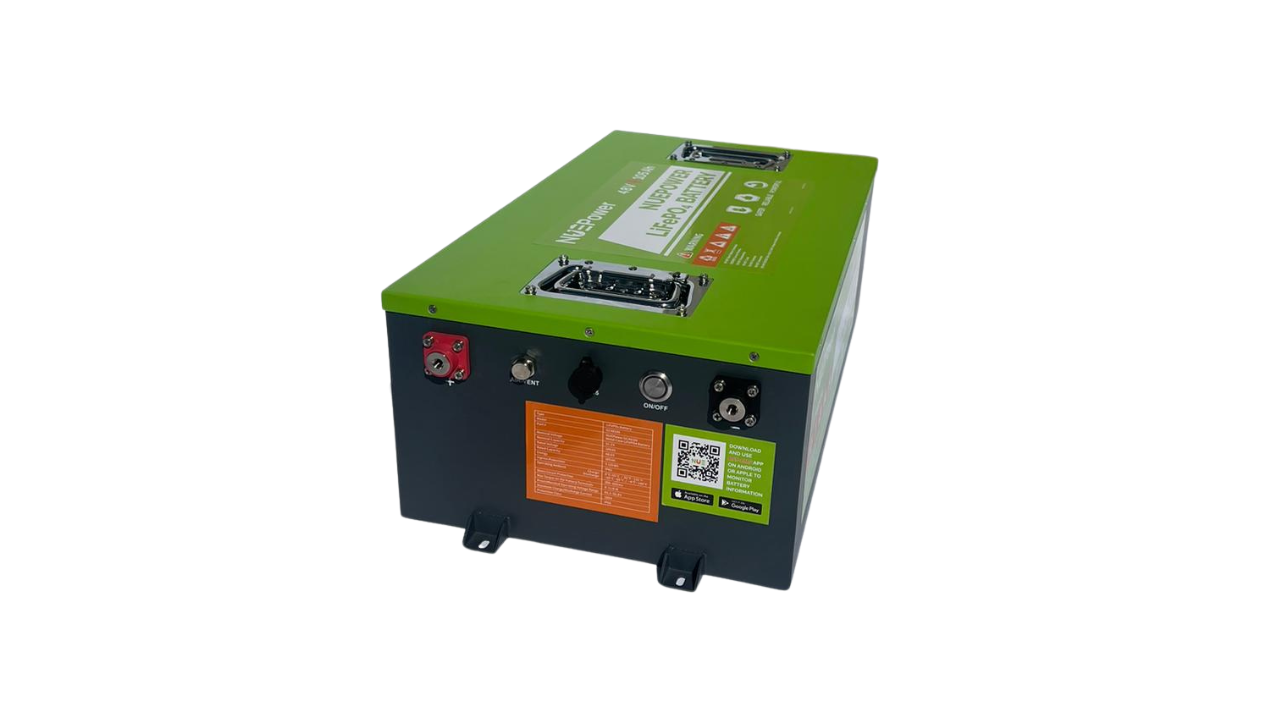 NUEPower 48V 105Ah Battery & Charger Package