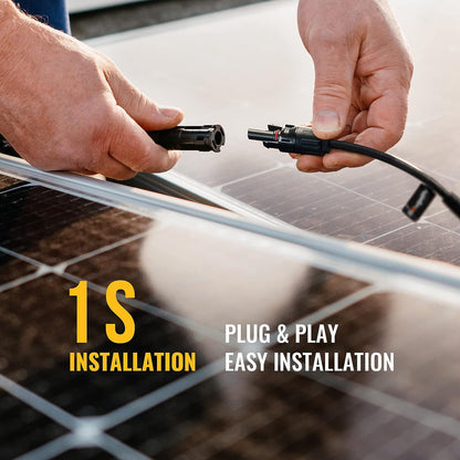 BougeRV Solar Panel Parallel  Connectors 1 to 2 Solar Cable  Wire