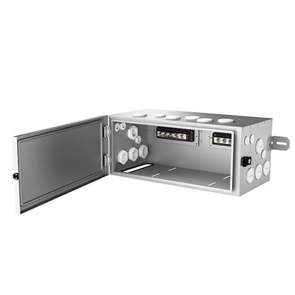 Conduit Box | Metal | Top Cover For RX-12K inverter Dimension:24.13"Lx 10.57"Wx 9.06"H
