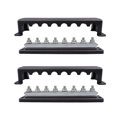 RUiXU Busbar | 3/8" (M10) Terminal Studs | One Pair | | 600A