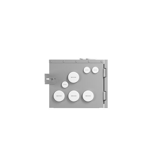 Conduit Box | Metal | Top Cover For RX-12K inverter Dimension:24.13"Lx 10.57"Wx 9.06"H