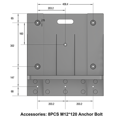 RX-WMB | Wall Mounted Bracket For Lithi2-16
