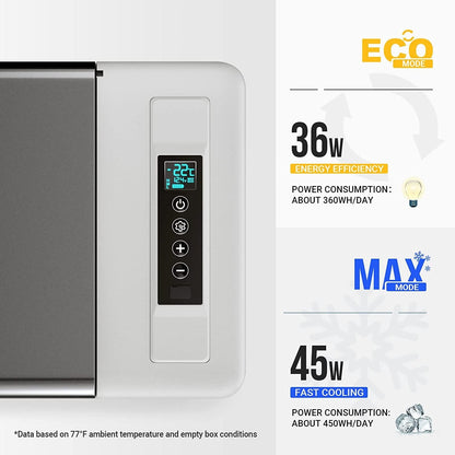 12V 30 Quart Portable Fridge(Refurbished)
