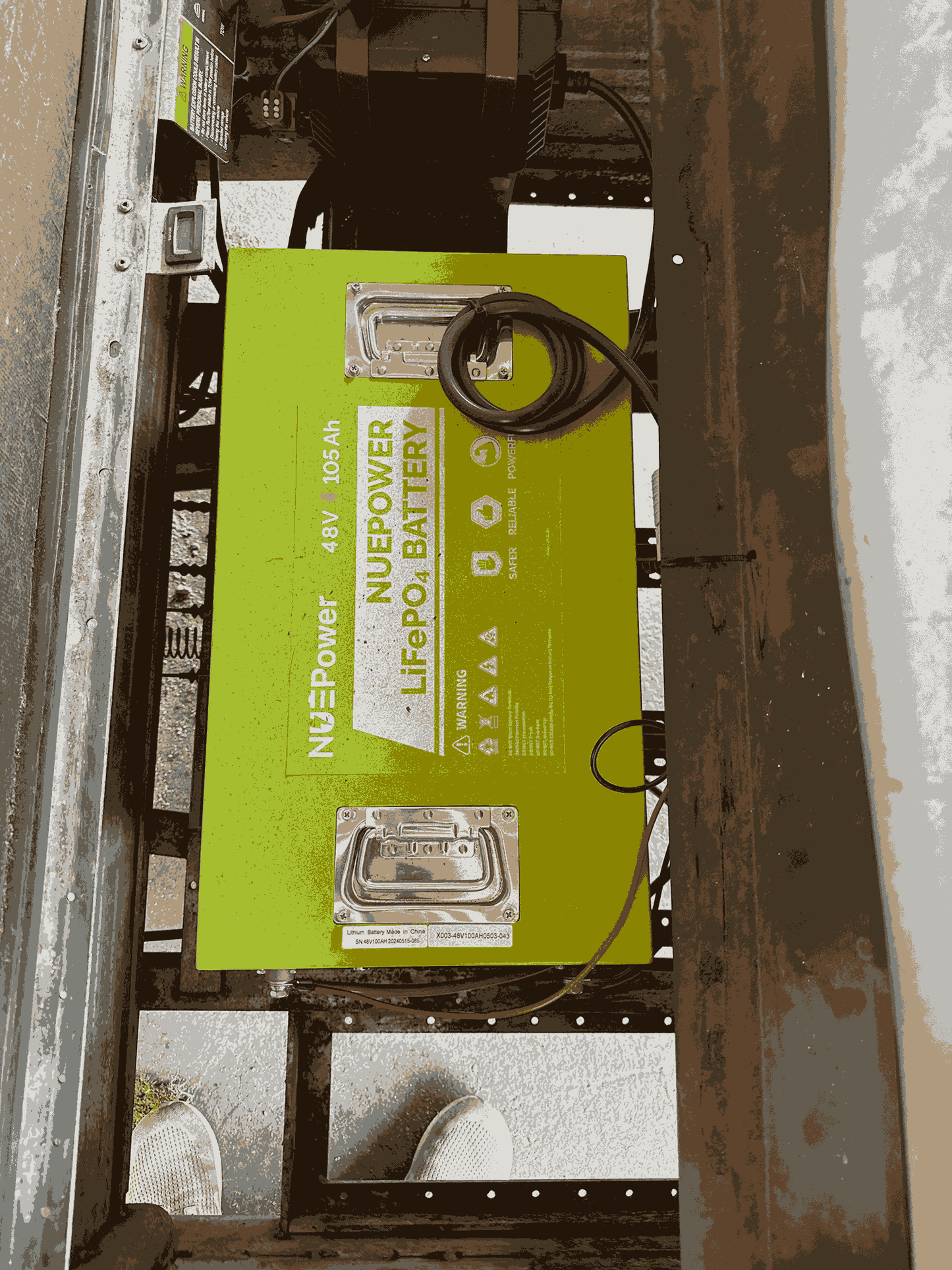 NUEPower 48V 105Ah Battery & Charger Package