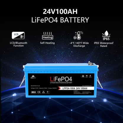 Off Grid Solar Kit 6000W 24/ 48VDC 120V/240V LifePO4 10.24KWH Lithium Battery 6 X 370 Watt Solar Panels SGK-PRO64/ SGK-PRO62