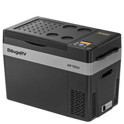 BougeRV CRPRO30 30 Quart  12V Portable Car Fridge  Freezer