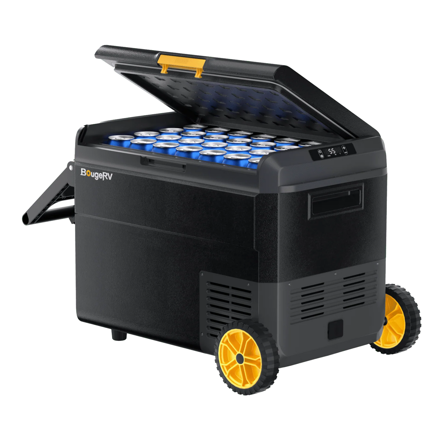 BougeRV CRS 53QT 12 Volt  Portable Car Fridge