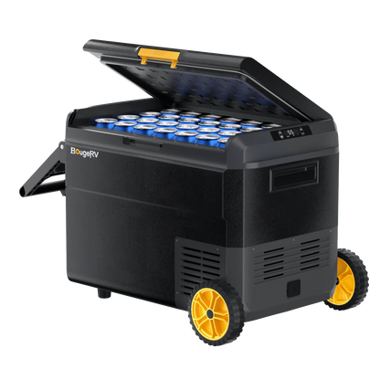 BougeRV CRS 53QT 12 Volt  Portable Car Fridge