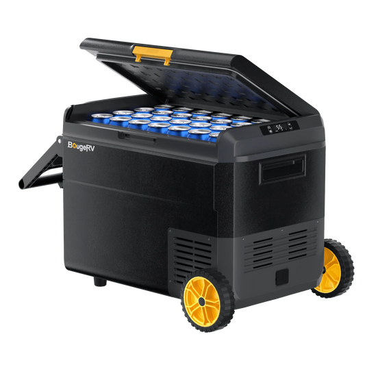 BougeRV CRS 53QT 12 Volt  Portable Car Fridge