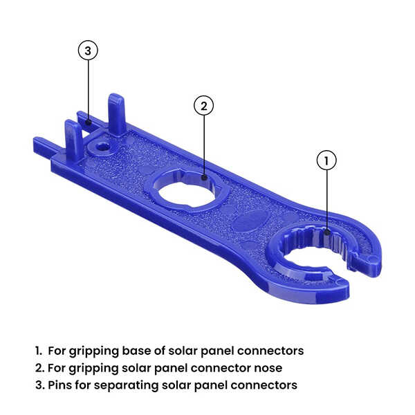 1 Pair Solar Connector Tool Assembly Spanners