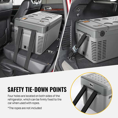 CRPRO30 30 Quart Portable Car Fridge With 220Wh Power Station