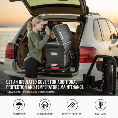 12V 30 Quart Portable Fridge(Refurbished)
