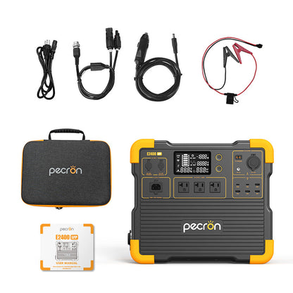 PECRON E2400LFP Portable Power Station 2400W 2048Wh