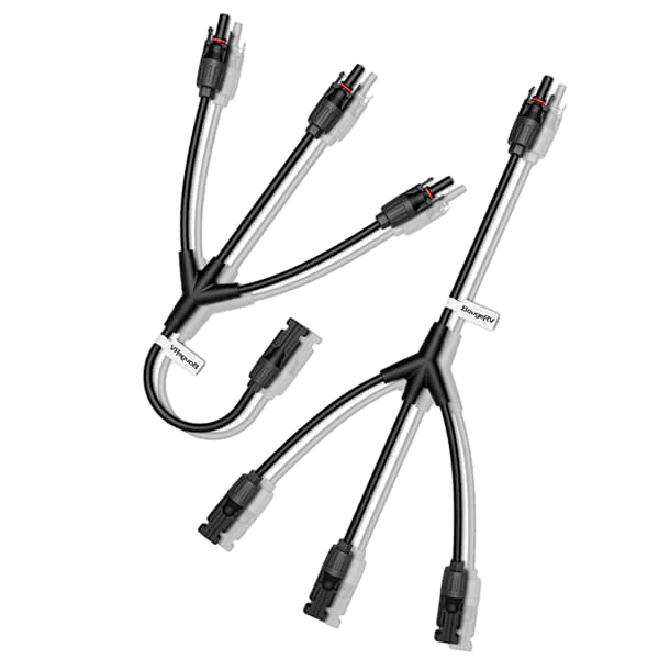Solar Y Branch Connector 1 to 3(M/FFF and F/MMM)