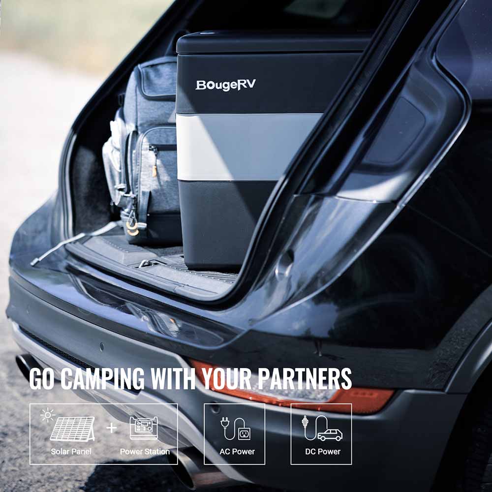 12V 53 Quart (50L) Portable Fridge Car Freezer