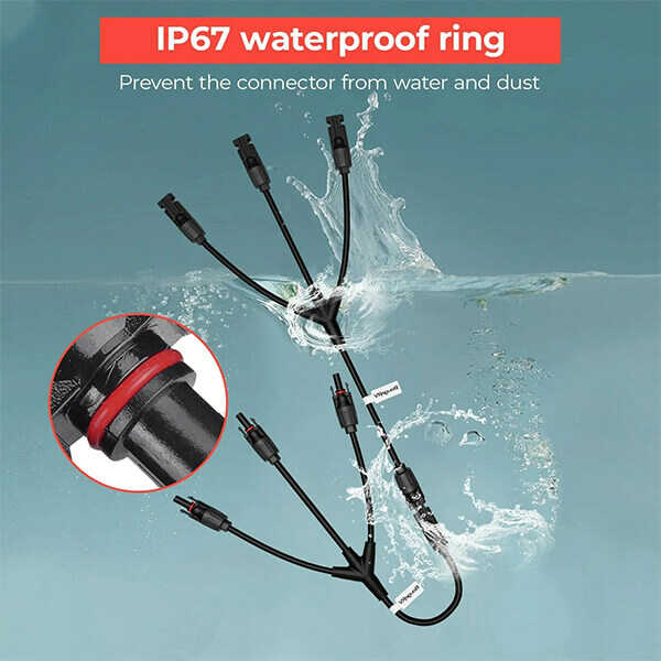 Solar Y Branch Connector 1 to 3(M/FFF and F/MMM)